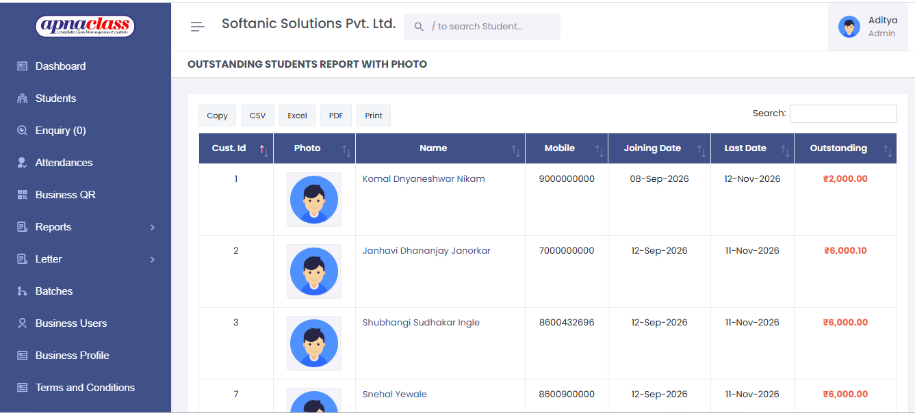 Attendance Management